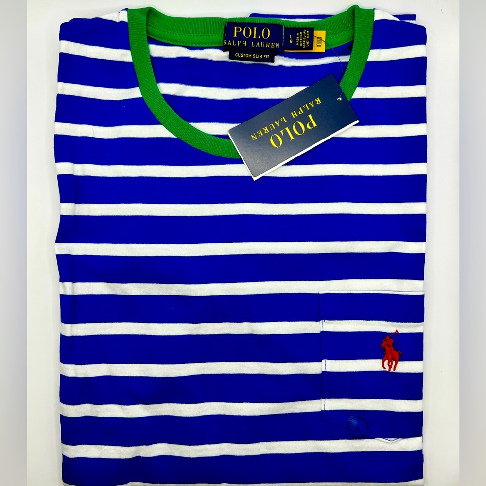 Ralph Lauren, Slim Fit striped shirt, NWT